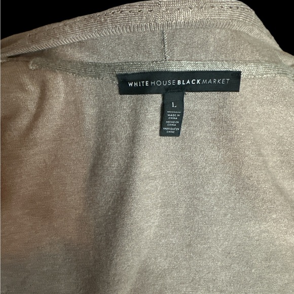 WHBM open front cardigan, size L - Picture 6 of 7